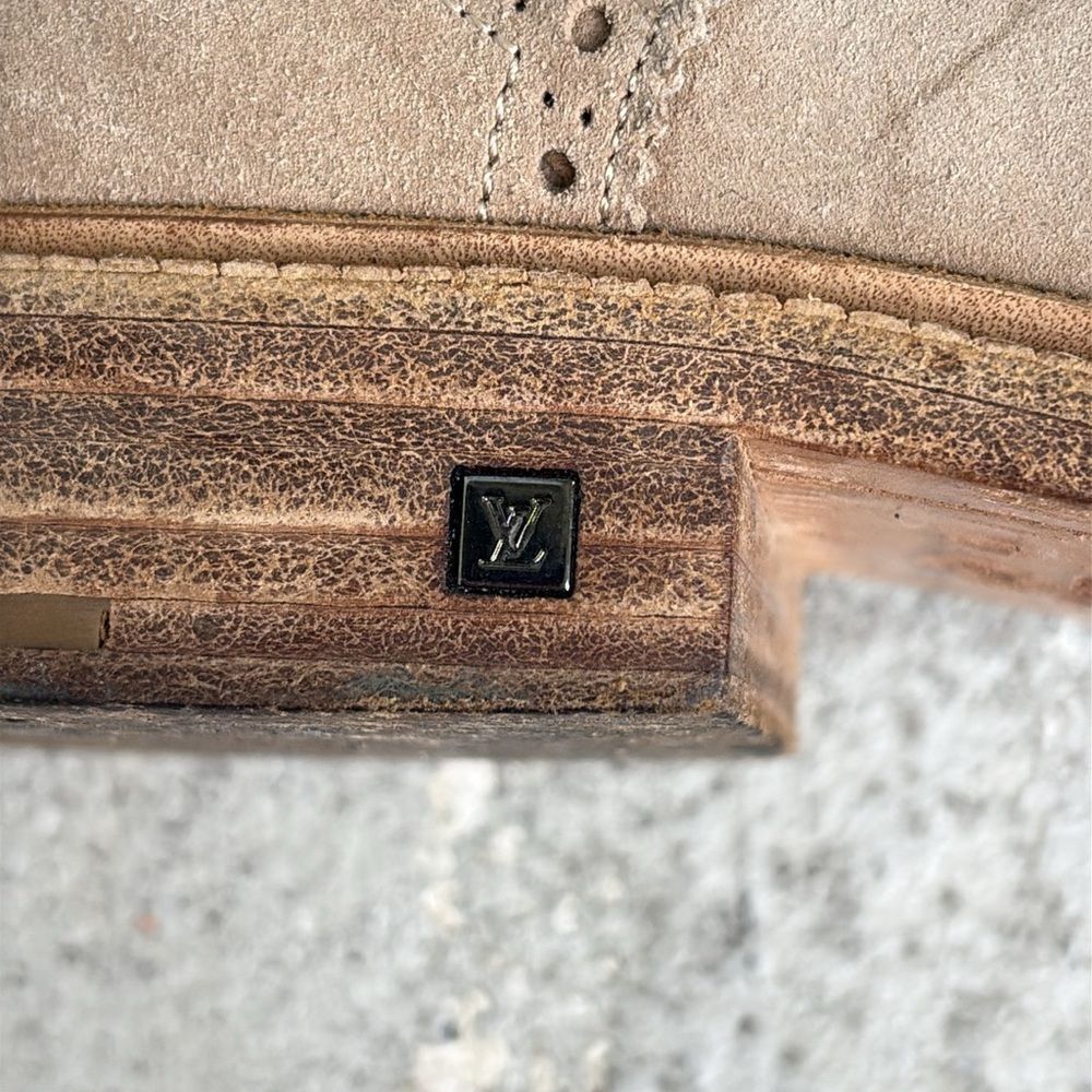Louis Vuitton Brogues tan suede - Picture 2 of 11